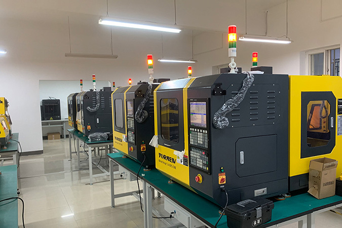 天津科技大學桌面式數(shù)控機床實訓室案例