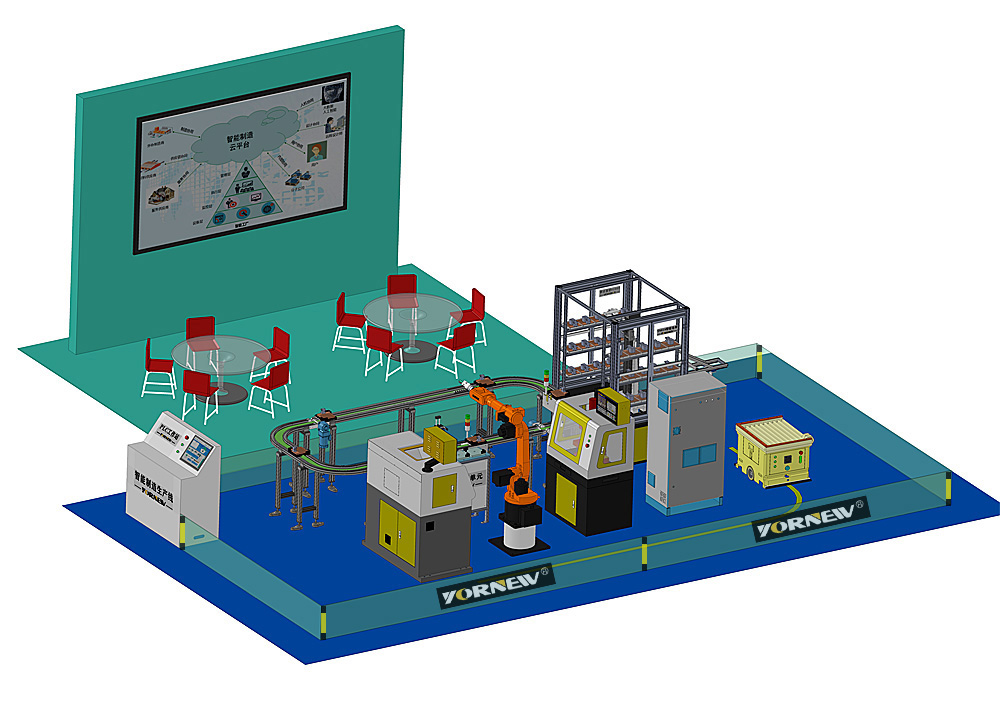 工業(yè)4.0智能制造生產(chǎn)線實訓(xùn)系統(tǒng)